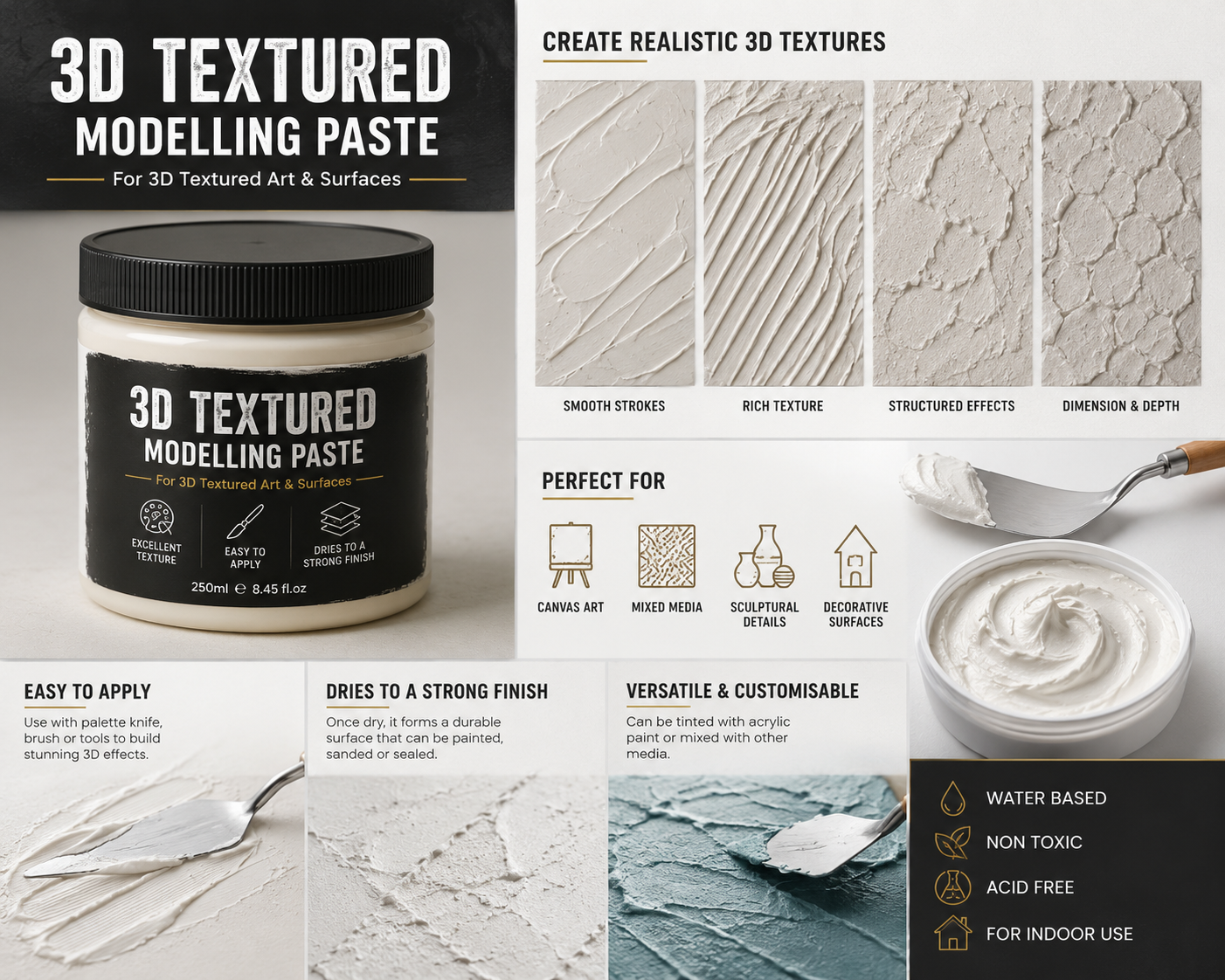 3D Textured Modeling Paste